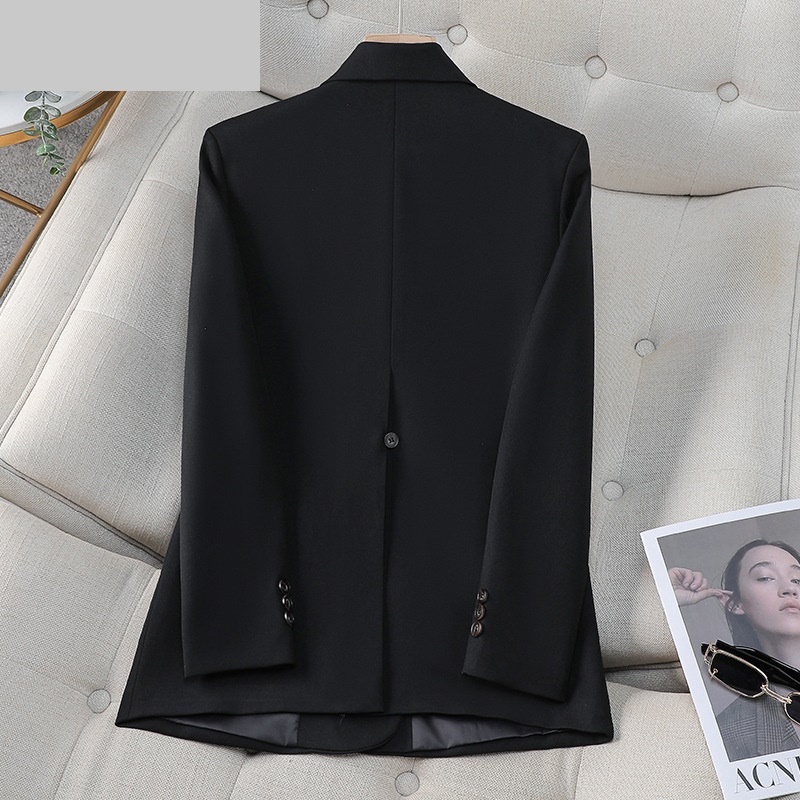 เสื้อเบลเซอร์ผู้หญิงสีน้ำตาลดำ - Formal Winter Wear Women Jacket บทวิจารณ์และราคา