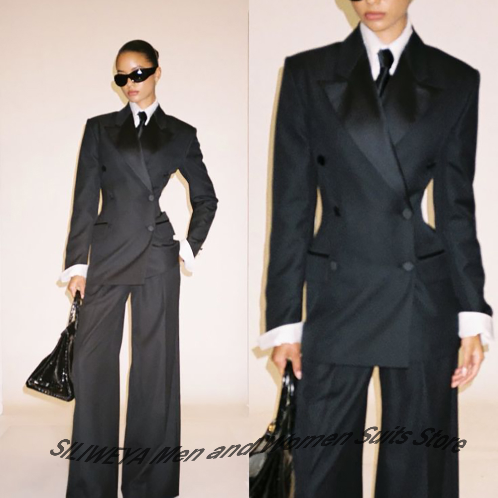 ชุดสูทผู้หญิงสีดำแบบกระดุมสองแ - Women'S Formal Wear Jackets บทวิจารณ์และราคา