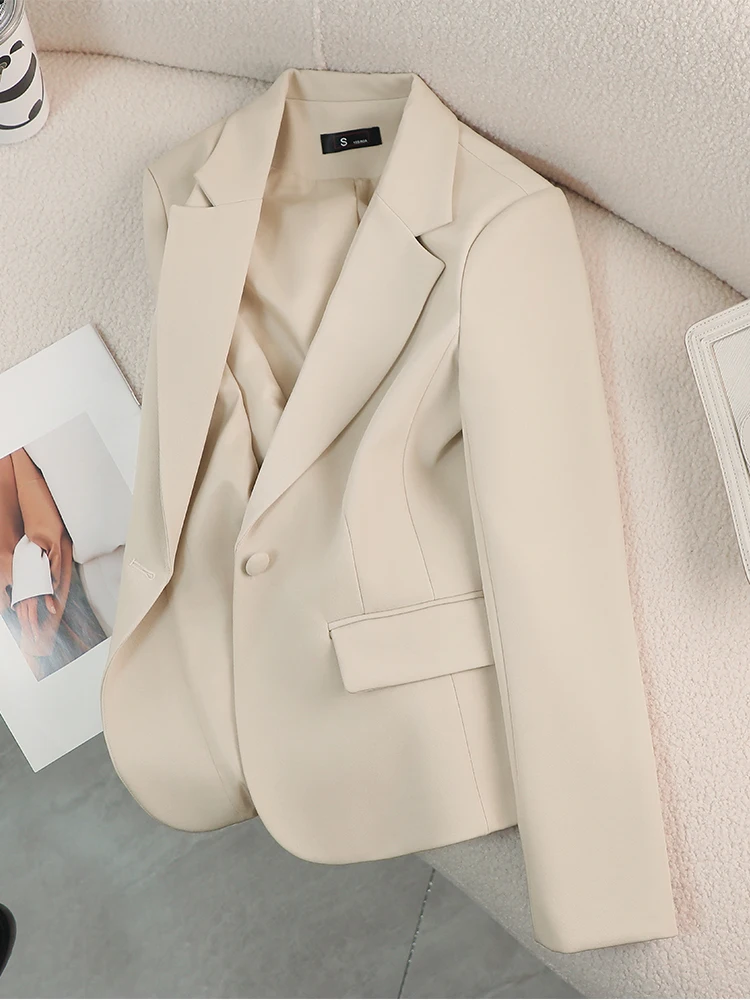 เสื้อเบลเซอร์ผู้หญิง สีแดง เขี - Formal Winter Wear Women Jacket บทวิจารณ์และราคา