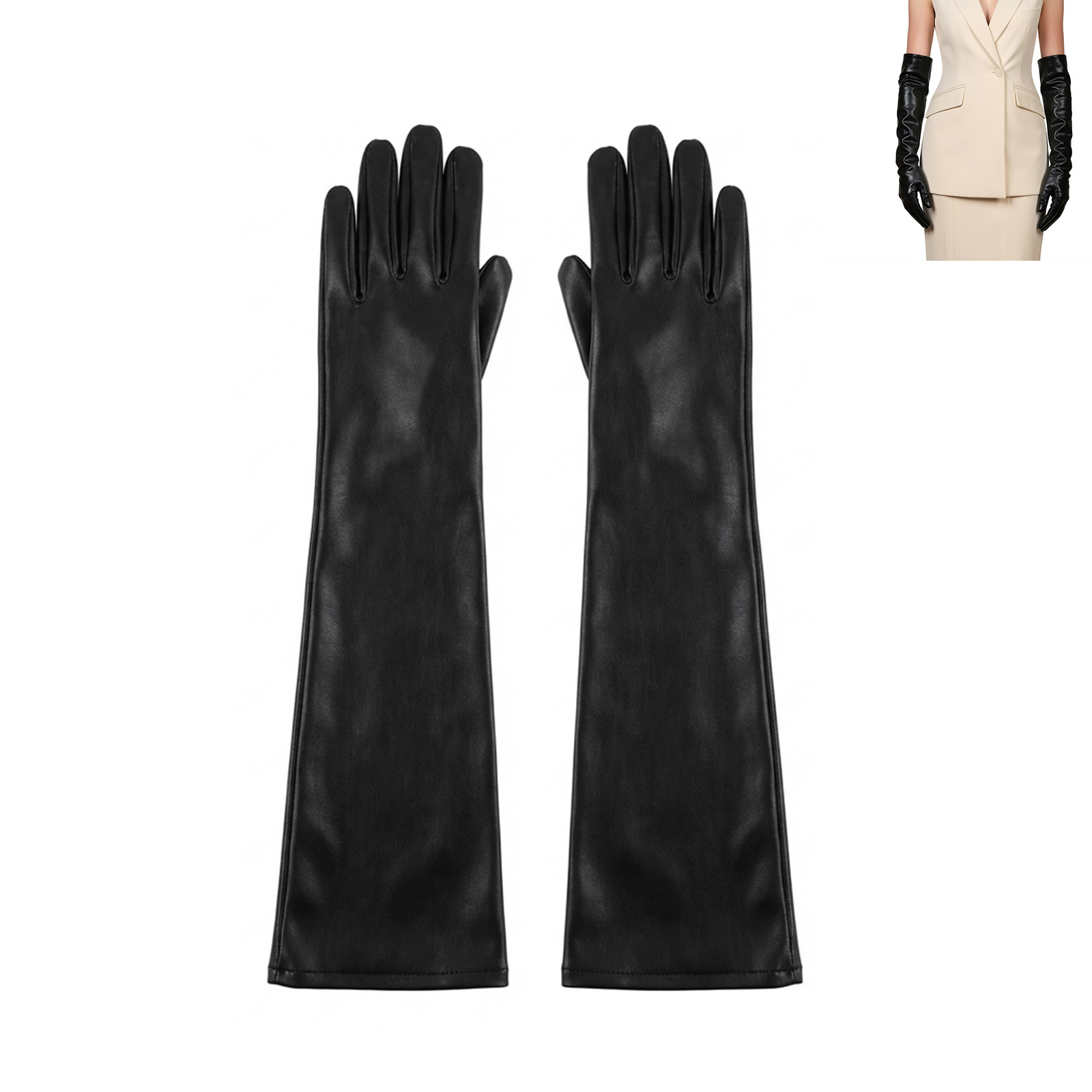 ถุงมือยาวสำหรับงานปาร์ตี้ยามเย - Women'S Formal Wear Accessories บทวิจารณ์และราคา