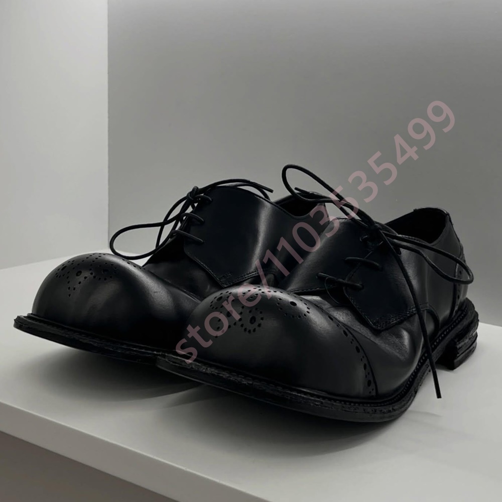 รองเท้าเดอร์บี้หนังสีดำสไตล์วิ - Formal Women Daily Wear Shoes บทวิจารณ์และราคา