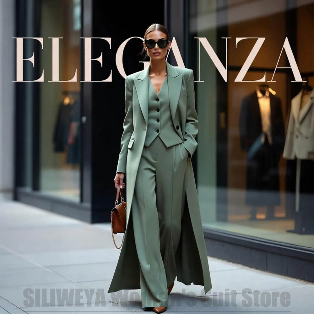 ชุดสูทผู้หญิงสุดชิค แบบสามชิ้น - Women Formal Wear Shirt And Pant บทวิจารณ์และราคา