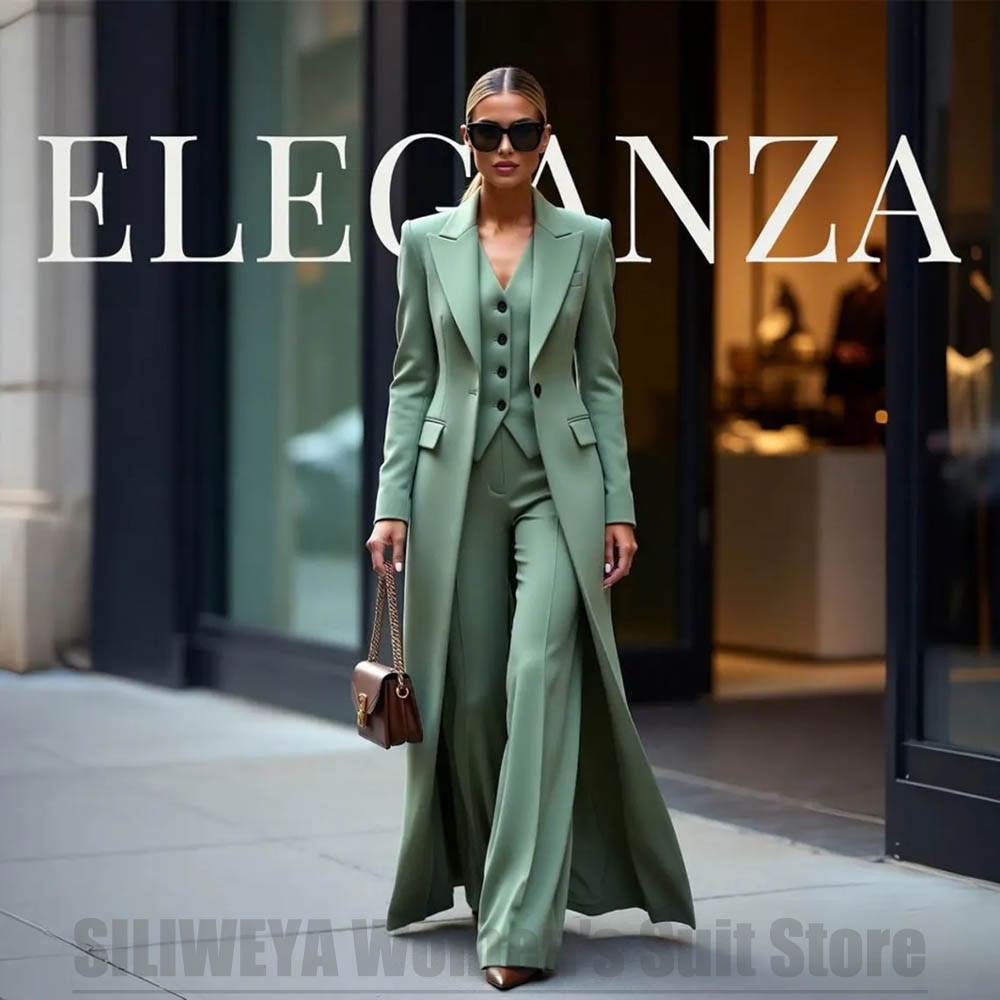 ชุดสูทผู้หญิงสุดชิค แบบสามชิ้น - Women Formal Wear Shirt And Pant บทวิจารณ์และราคา