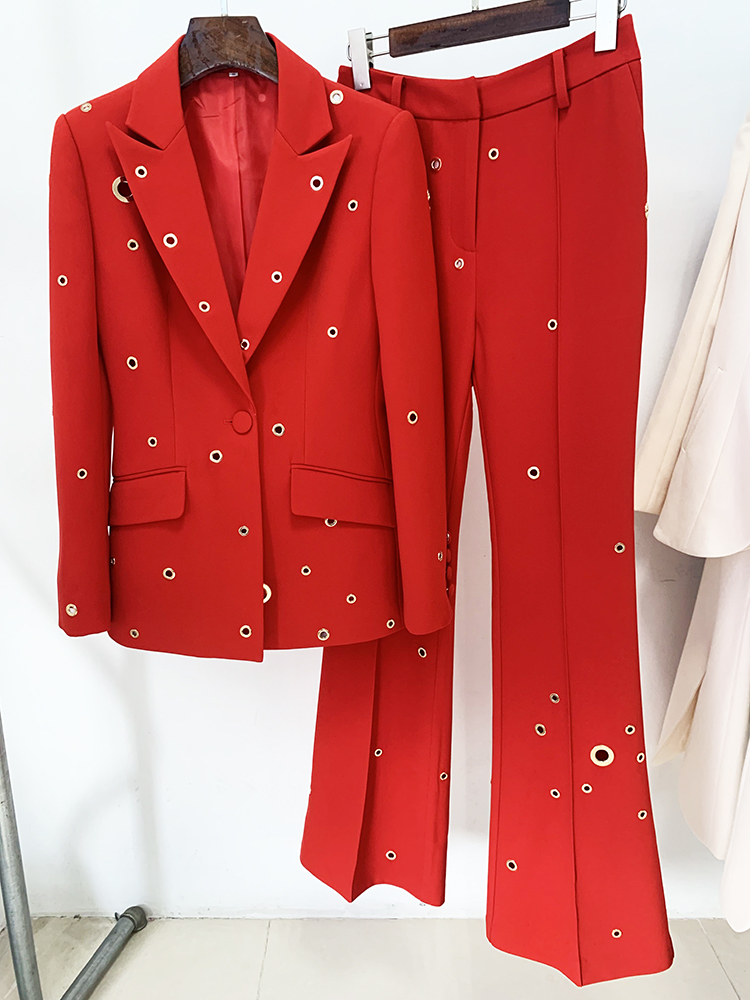 ชุดสูทแฟชั่นดีไซเนอร์ HIGH STR - Women'S Formal Wear With Pants บทวิจารณ์และราคา