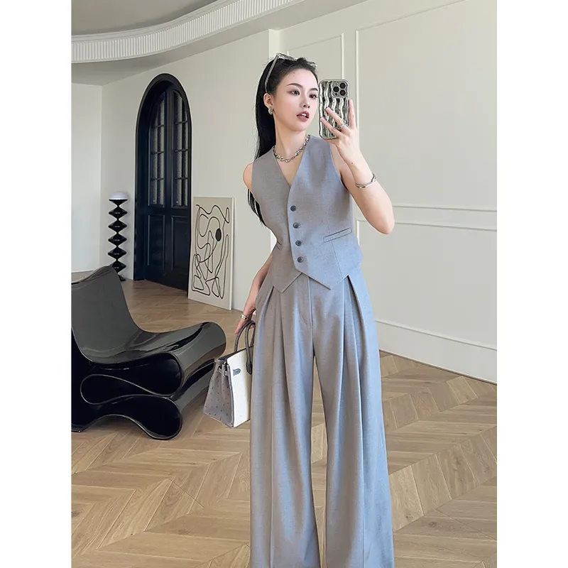 ชุดเสื้อกั๊กแขนกุดและกางเกงขาย - Women'S Formal Wear With Pants บทวิจารณ์และราคา