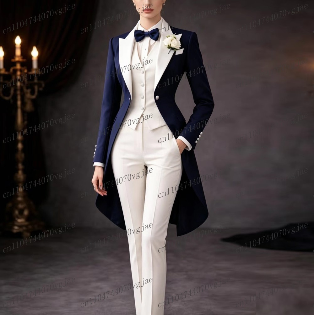 ชุดสูทผู้หญิงสีน้ำเงินกรมท่าแล - Formal Women'S Wear บทวิจารณ์และราคา