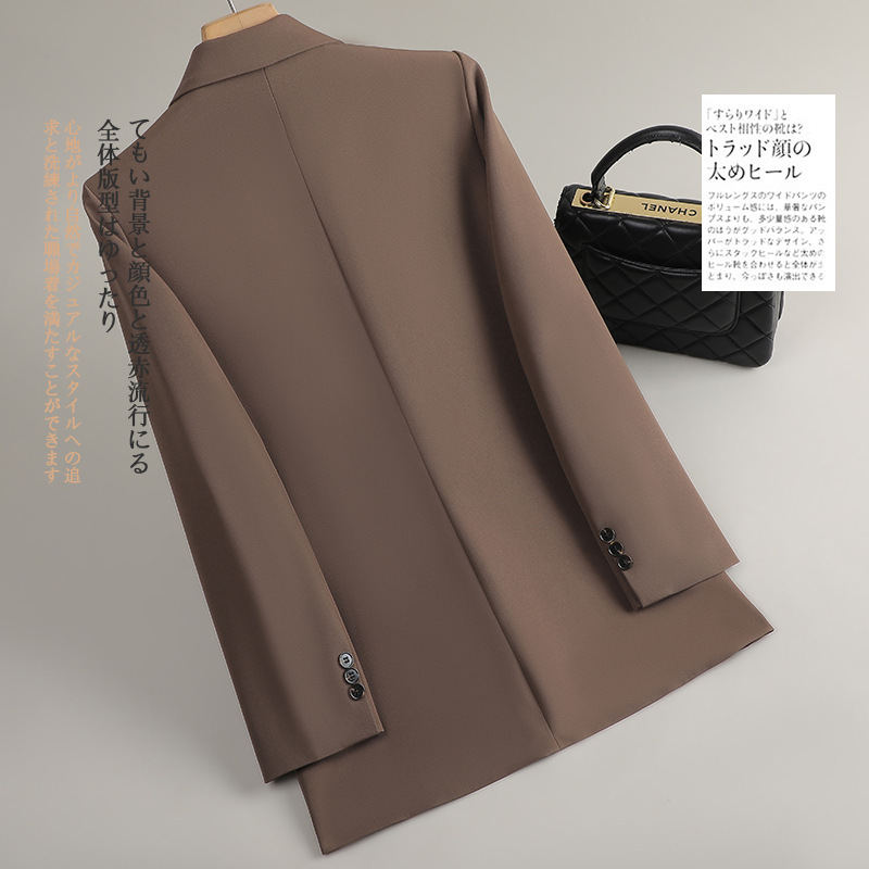 เสื้อเบลเซอร์ผู้หญิง แขนยาว สำ - Formal Winter Wear Women Jacket บทวิจารณ์และราคา