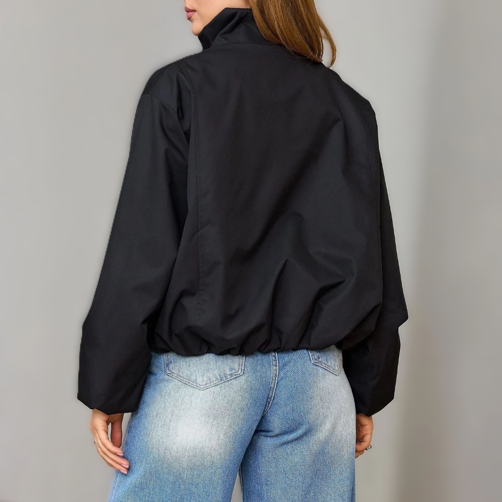 เสื้อแจ็คเก็ตผู้หญิงแบบลำลอง ค - Formal Winter Wear Women Jacket บทวิจารณ์และราคา