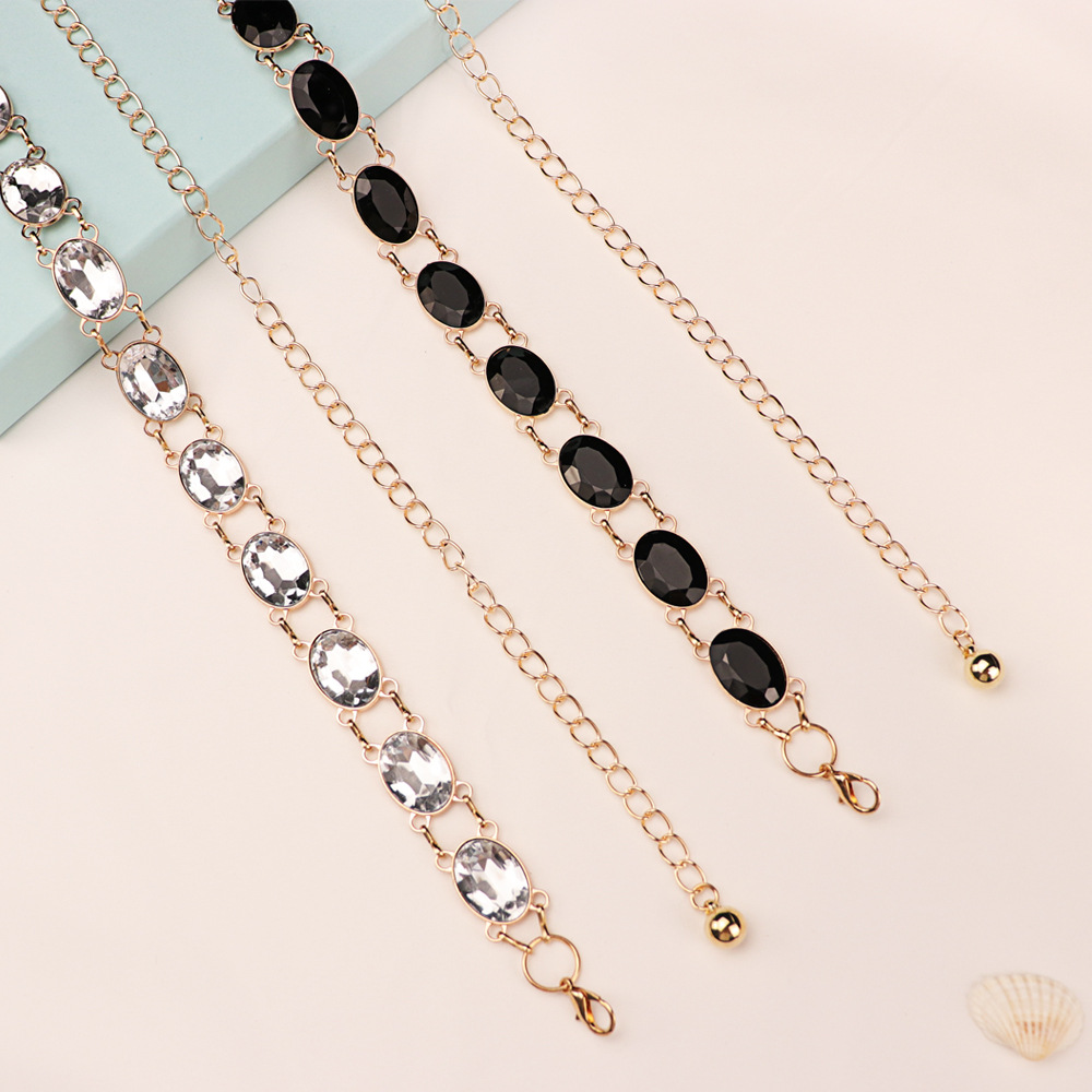 เข็มขัดคาดเอวประดับคริสตัลเก๋ไ - Women'S Formal Wear Accessories บทวิจารณ์และราคา