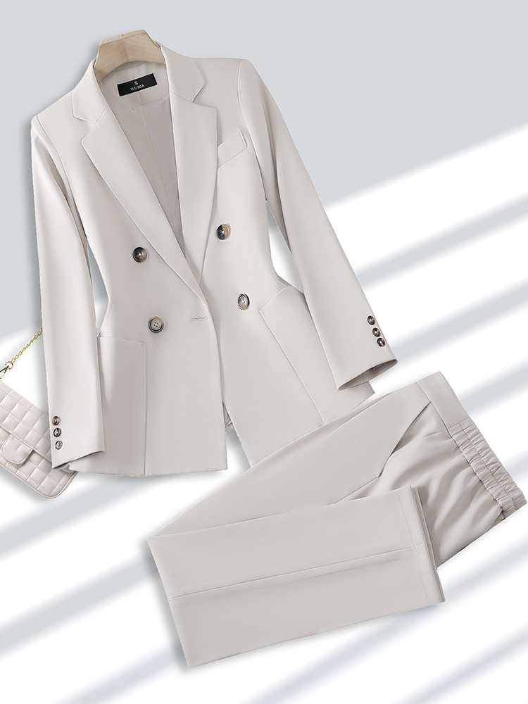 ชุดสูททำงานแฟชั่นสำหรับผู้หญิง - Women Formal Wear Shirt And Pant บทวิจารณ์และราคา