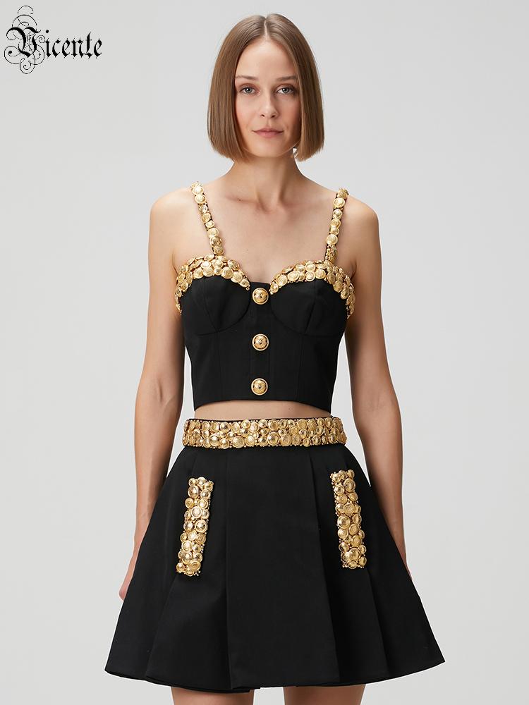 ชุดเดรสสองชิ้นสีดำ VC พร้อมกระ - Formal Women'S Wear บทวิจารณ์และราคา