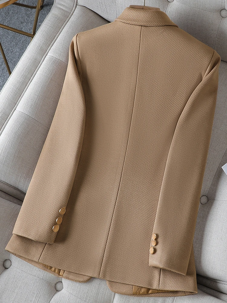 เสื้อเบลเซอร์แฟชั่นผู้หญิง สีเ - Formal Winter Wear Women Jacket บทวิจารณ์และราคา