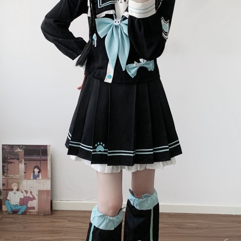 2025 ใหม่ญี่ปุ่นเกาหลี Kawaii  - Pencil Skirt Midi บทวิจารณ์และราคา