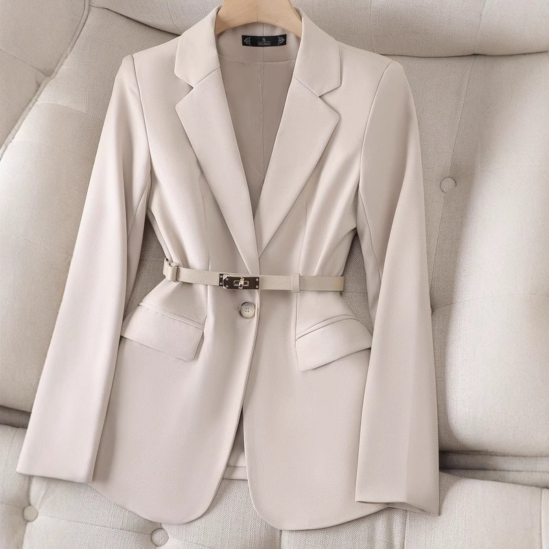 เสื้อเบลเซอร์ผู้หญิง แขนยาว กร - Formal Winter Wear Women Jacket บทวิจารณ์และราคา