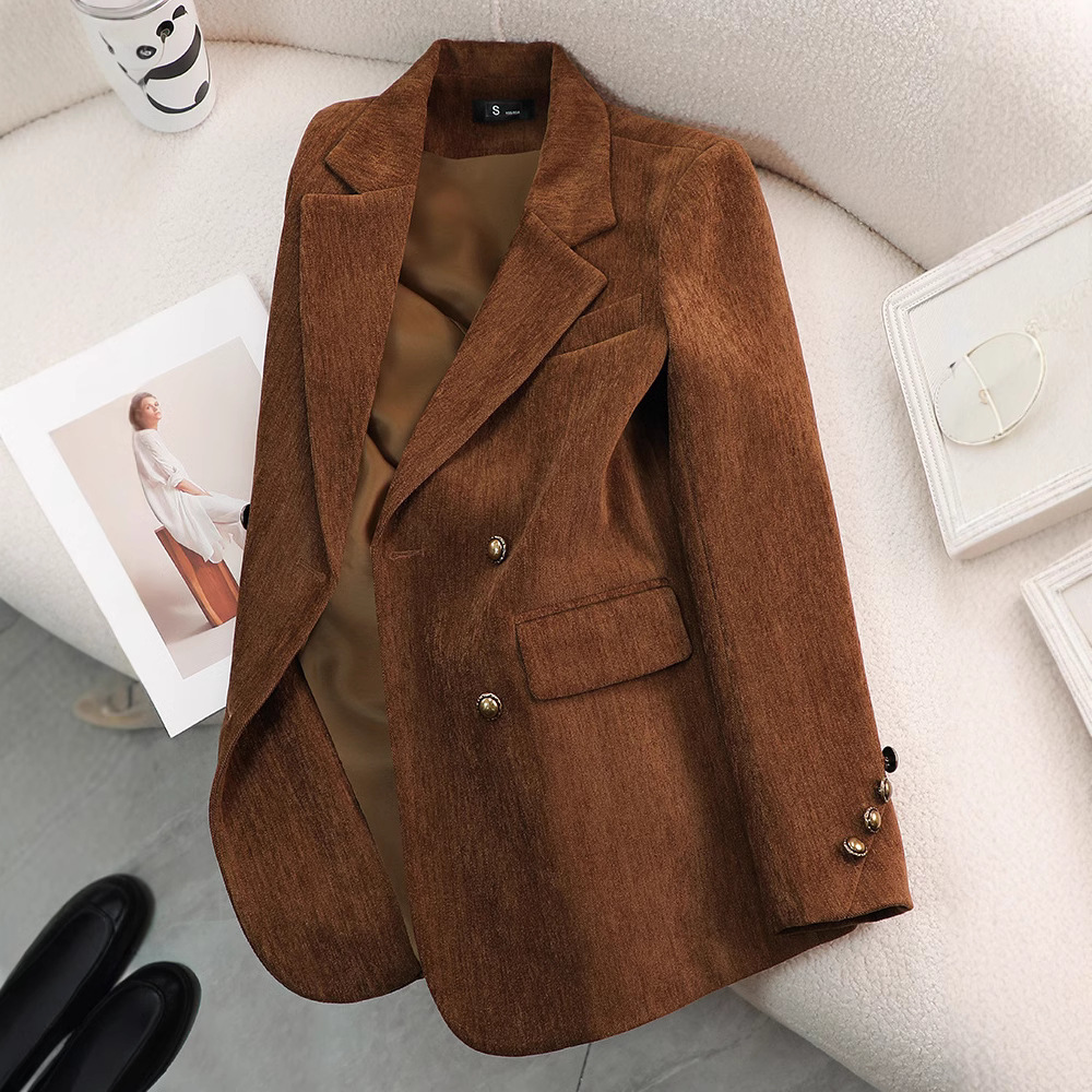 เสื้อเบลเซอร์แฟชั่นสำหรับผู้หญ - Formal Winter Wear Women Jacket บทวิจารณ์และราคา