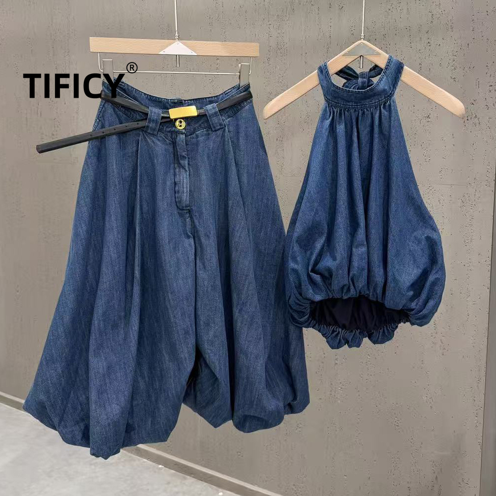 ชุดยีนส์ไฮสตรีท 2 ชิ้นสำหรับผู - Women'S Formal Wear With Pants บทวิจารณ์และราคา