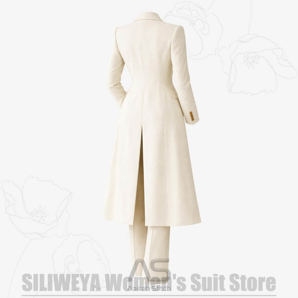 ชุดสูทผู้หญิง 3 ชิ้น แบบกระดุม - Women Formal Wear Shirt And Pant บทวิจารณ์และราคา
