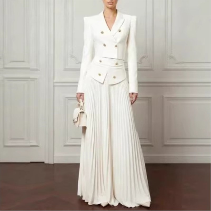 ชุดสูท 2 ชิ้น ดีไซน์หรูหรา เสื - Formal Women'S Wear บทวิจารณ์และราคา