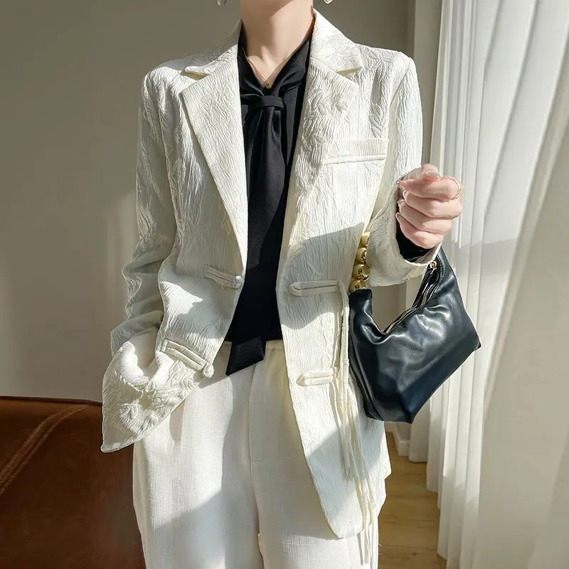 เสื้อแจ็คเก็ตเบลเซอร์สีขาวสำหร - Women'S Formal Wear Jackets บทวิจารณ์และราคา