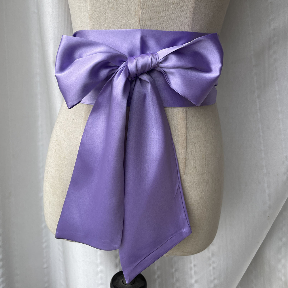 เข็มขัดคาดเอวผูกโบว์กว้างสำหรั - Women'S Formal Wear Accessories บทวิจารณ์และราคา