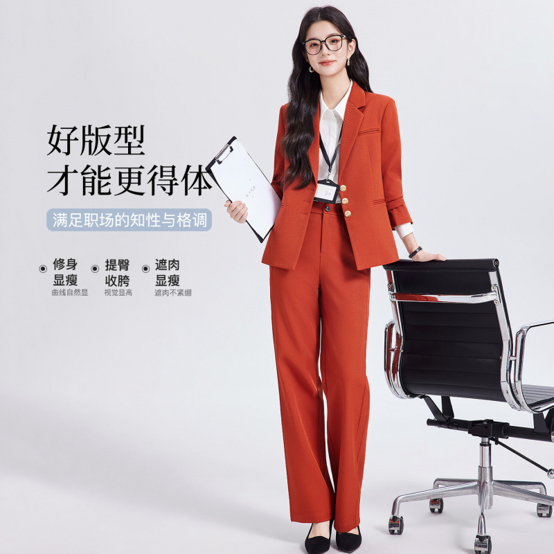 ชุดสูทผู้หญิงสีกากี ระดับไฮเอน - Women Formal Wear Shirt And Pant บทวิจารณ์และราคา