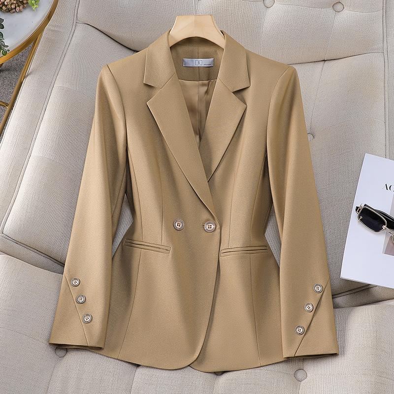เสื้อเบลเซอร์ผู้หญิงแบบกระดุมส - Formal Winter Wear Women Jacket บทวิจารณ์และราคา
