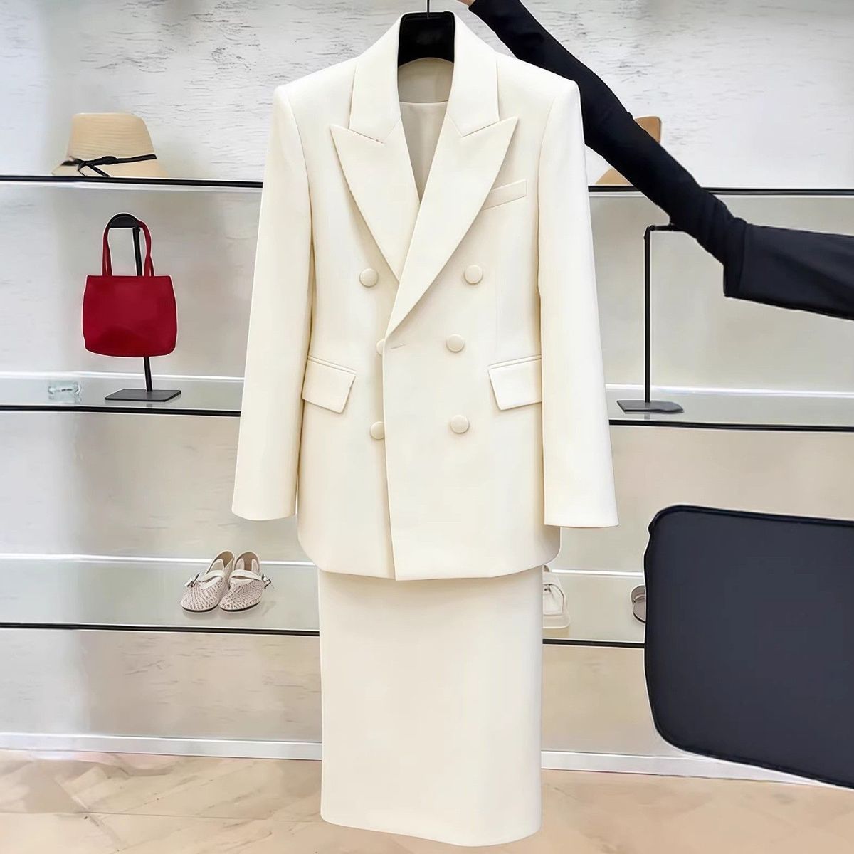 ชุดสูทเบลเซอร์สีขาวสำหรับผู้หญ - Formal Women'S Wear บทวิจารณ์และราคา