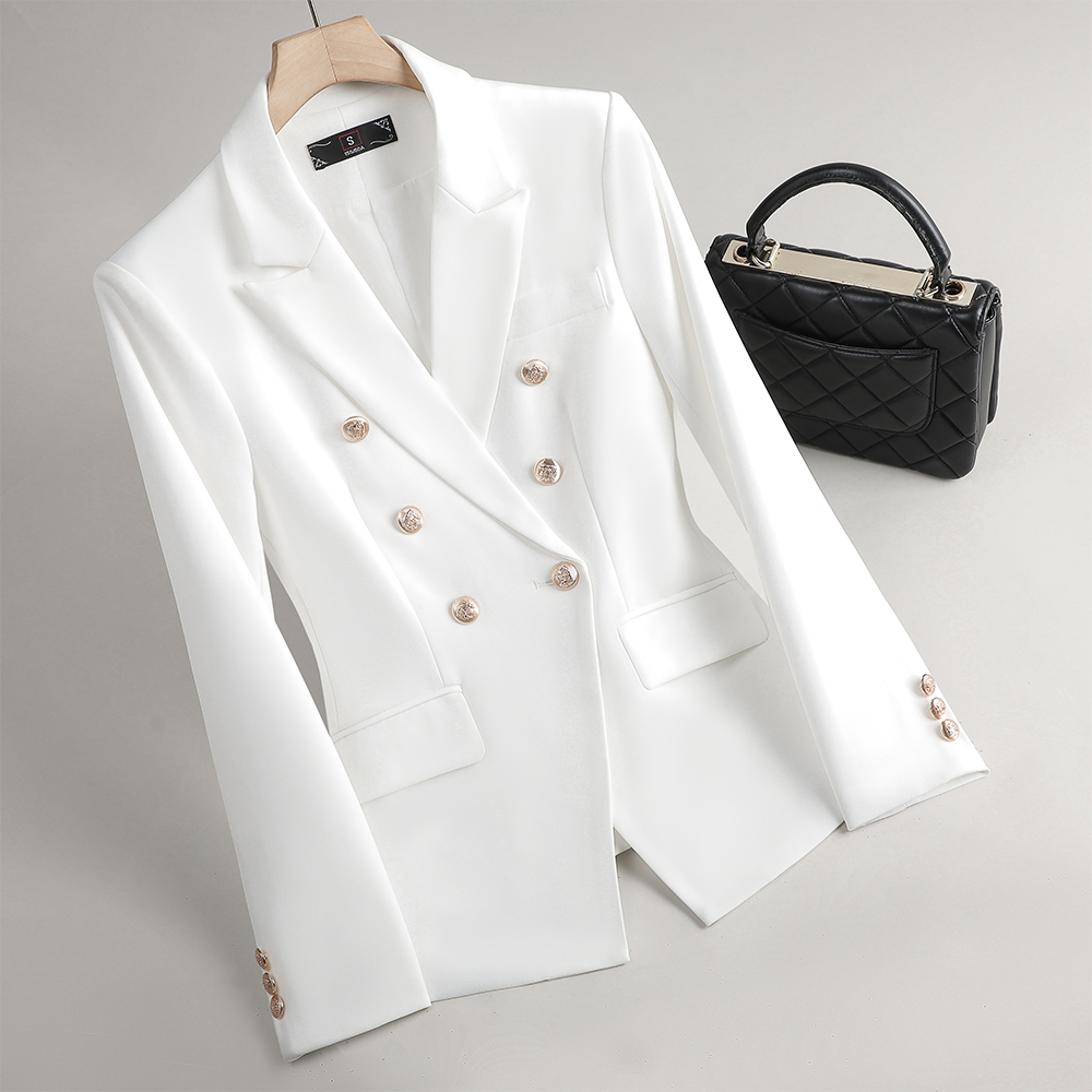 แฟชั่นสุภาพสตรี Blazer ผู้หญิง - Formal Winter Wear Women Jacket บทวิจารณ์และราคา